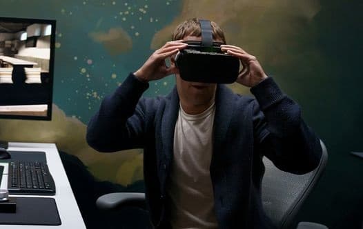 Retina Resolution Oculus VR Headset Mark Zuckerberg